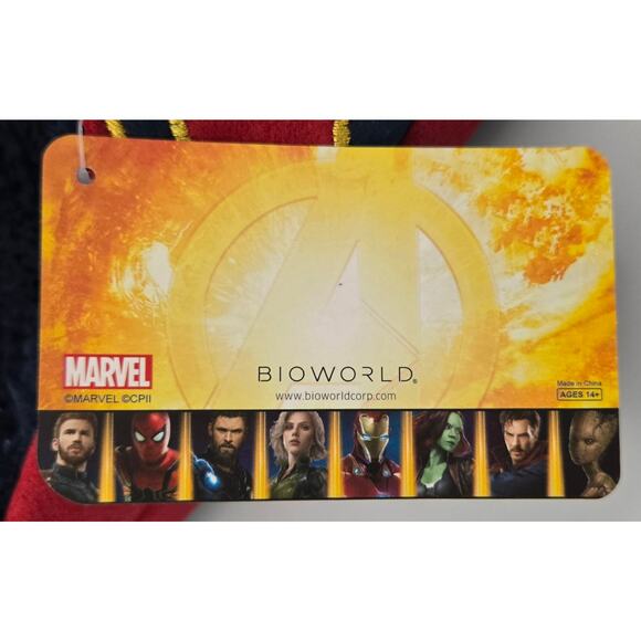 Bioworld Marvel Avengers Infinity War Mens Slippers Size Medium 7/8 NEW - Picture 8 of 13